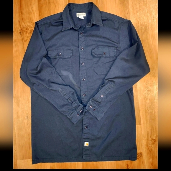 Carhartt Shirts Carhartt Mens S224 Regular Work Button Up Shirt